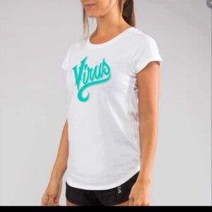 Virus VPC6 Script Premium Custom Scoop Neck Tee